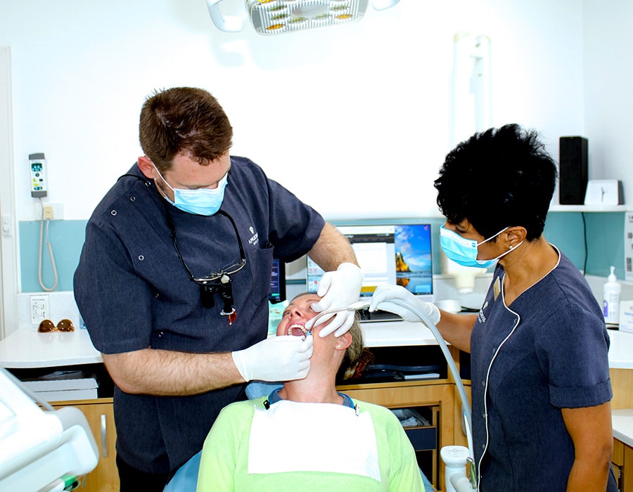 dentist patient